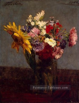 Fleurs peintre de fleurs Henri Fantin Latour Peinture à l'huile